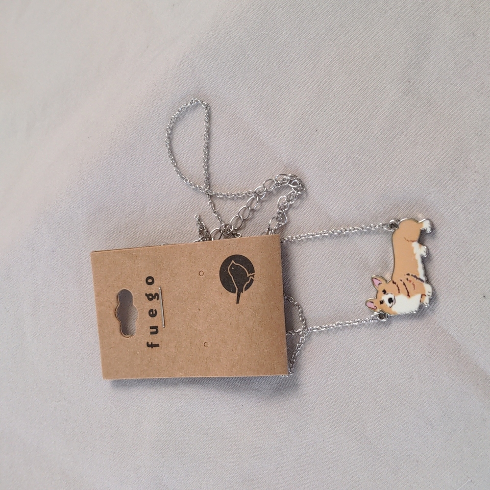 Corgi necklace